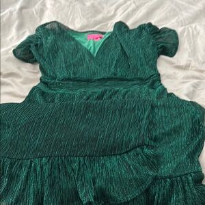 Stunning green Lilly Pulitzer dress.